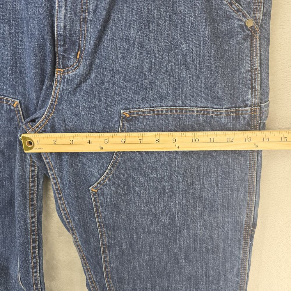 Carhartt Double Knee Jeans Mens 36x36 Blue Loose Fit Carpenter Logger Grunge NWT - Picture 16 of 16